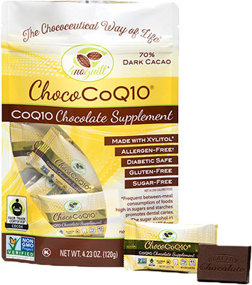 Healthy Chocolate® Crafted with Organic Sugar-Free Dark Chocolate